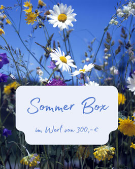Medium Sommer Box mit Blüten Schmuck im Wert von 300,-€