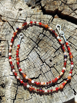 Edelstein Kette "Sonnenuntergang"