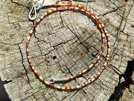 Edelstein Kette "Herbstglanz"