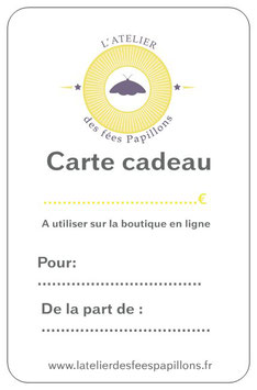 Carte cadeau