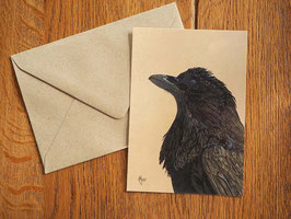 Crow, Postcard