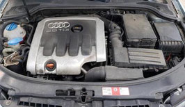 Motor Audi A3 2.0 TDI 16V BKD 112 TKM 103 KW 140 PS inklusive Lieferung und 12 Monate Gewährleistung