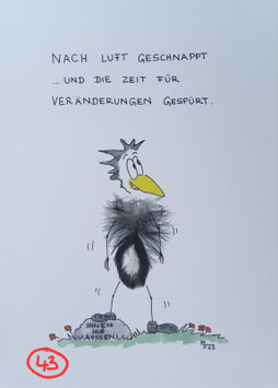 Kunstpostkarte "Luft"