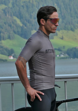 ATZENI RACE Man Jersey - deep taupe