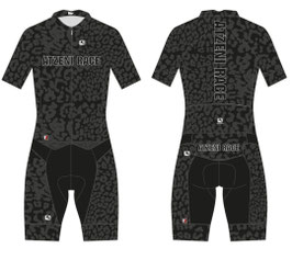 Atzeni Race FRC PRO Racesuit Lady - Leopard schwarz