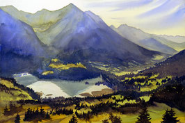 #826 / Schweizer Alpen - Lenzerheide, Heidsee / Swiss Alps - Lenzerheide and Heidsee