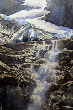#691 / Gletscherbachaustritt / Glacial Stream
