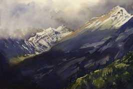 #738 / Die Alpen - Erster Schnee im August / The Alps - First snow in August