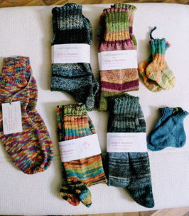 Socken, in allen gängigen Grössen,