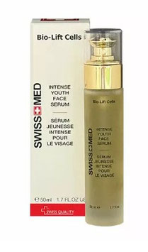 SwissMed Bio Lift Cells Intense Youth Serum 50ml(WHITE SERUM) MADE IN SWIZERLAND 40963