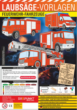 Laubsägevorlagen Feuerwehr-Fahrzeuge