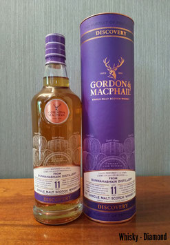 Bunnahabhain 11 Jahre Sherry Cask Matured Gordon&MacPhail Discovery Range