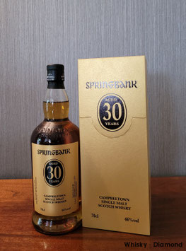 Springbank 30 Jahre 46% Vol. Release 2022