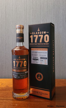 Glasgow Distillery 1770 Single Cask #17/548 First Fill Marsala Cask 2017/2021 -Peated- 61,5% Vol.