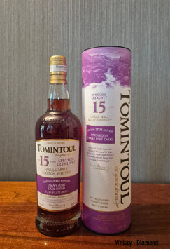 Tomintoul 15 Jahre Tawny Port Cask Finish Limited 2008 Edition 46% Vol.
