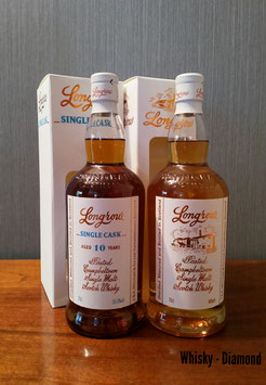 Set: 1: Longrow Single Cask 10 Jahre re-charred Sherryfass ####  2: Longrow Peated