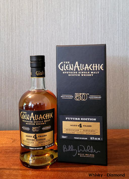 GlenAllachie Future Edition 4 Jahre -Peated- Billy Walker 50th Anniversary 60,2% Vol.