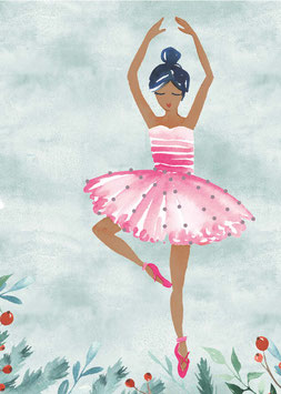 Design-Karten 'Ballerina' 5 Stück VE6