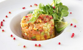 Tartare de saumon