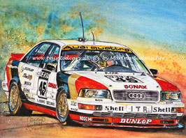 Audi V8 quattro DTM Evo #45 Frank Biela 1991