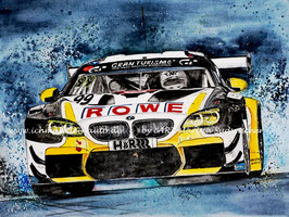 BMW M6 GT3 ROWE Racing #99 Nicky Catsburg Sieger 24h Rennen Nürburgring 2020