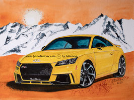 Audi TT RS quattro Coupe Straßenversion 2018