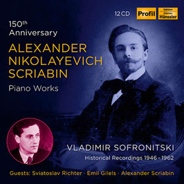 Alexander Scriabin: Piano Works, 150th Anniversary (12CD, Hänssler Profil)