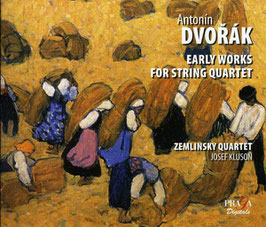 Antonín Dvorák: Early Works for String Quartet (4CD, Praga)