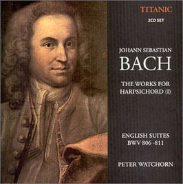 Johann Sebastian Bach: English Suites BWV 806-811 (2CD, Titanic)