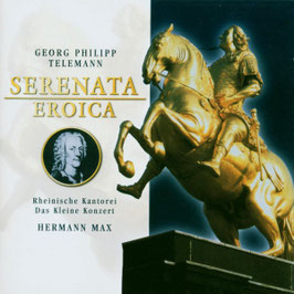 Georg Philipp Telemann: Serenata Eroica, Trauermusik für August den Starken (2CD, Capriccio)