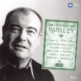 Vernon Handley, Champion of British Music: Vaughan Williams, Elgar, Bliss, Walton, Tippett, Finzi, Delius, Bruch, Sibelius (5CD, Warner Classics)