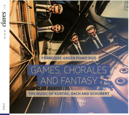 György Kurtág, Johann Sebastian Bach, Franz Schubert: Games, Chorales and Fantasy (Claves)