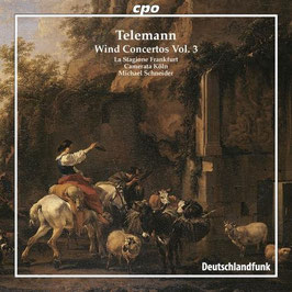 Georg Philipp Telemann: Wind Concertos Vol. 3 (CPO)