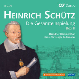 Heinrich Schütz: Die Gesamteinspielung, Box II (8CD, Carus)