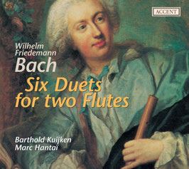 Wilhelm Friedemann Bach: Six Duets for two Flutes (Accent)