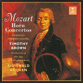 Wolfgang Amadeus Mozart: Horn Concertos, Rondo K371, Fragment in E K494a (Erato)