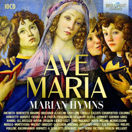 Ave Maria, Marian Hymns (10CD, Brilliant)