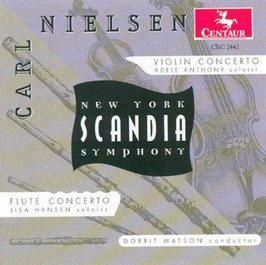 Carl Nielsen: Violin Concerto, Flute Concerto (Centaur)