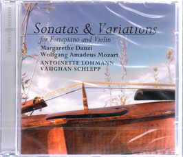 Margarethe Danzi, Wolfgang Amadeus Mozart: Sonatas & Variations for Fortepiano and Violin (Challenge Fineline)