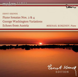 Ernst Krenek: Piano Sonatas Nos. 2 & 4, George Washingon Variations, Echoes from Austria (Phoenix)