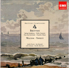 British Composers: Britten, Walton, Tippett (5CD, EMI)