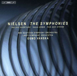 Carl Nielsen: The Symphonies, Helios Overture, Saga-Drom, Pan and Syrinx (3CD, BIS)