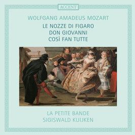 Wolfgang Amadeus Mozart: Le Nozze di Figaro, Don Giovanni, Così fan tutte (9CD, Accent)