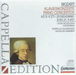 Wolfgang Amadeus Mozart: Piano Concertos no. 9 'Jeunehomme' & no. 21 (Capriccio)