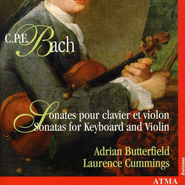 Carl Philipp Emanuel Bach: Sonates pour clavier et violon (Atma)