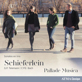 Johann Schiefelein: Sonates en trio (Atma)