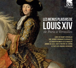 Louis XIV, Les Menus Plaisirs de Louis XIV de Paris à Versailles (10CD, Harmonia Mundi) (met zeer licht deukje)