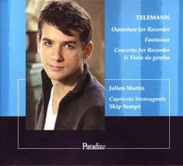 Georg Philipp Telemann: Ouverture for Recorder, Fantasias, Concerto for Recorder & Viola da gamba (Paradizo)
