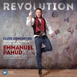 Revolution: Flute Concertos by Devienne, Gianella, Gluck, Pleyel (Warner)