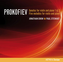 Sergei Prokofiev: Sonatas for violin and piano, Five melodies for violin and piano (Atma)